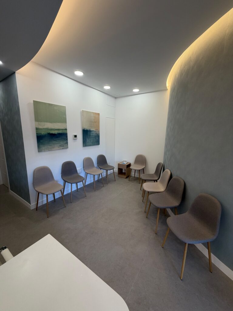 Sala de espera y recepción