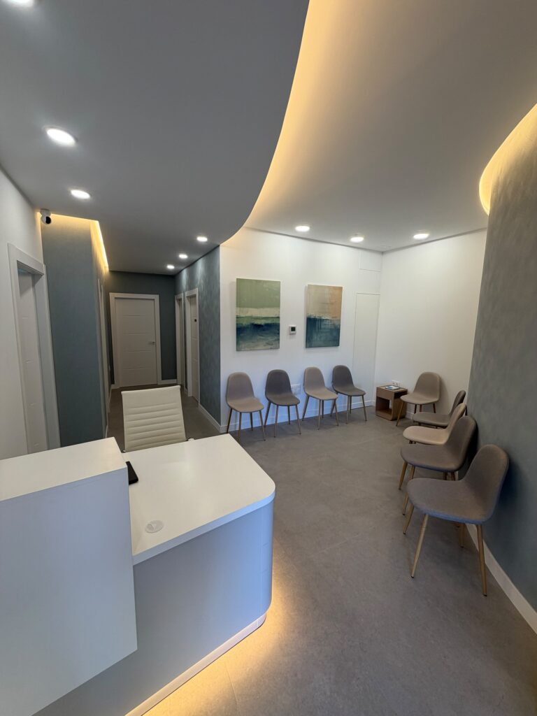 Sala de espera y recepción